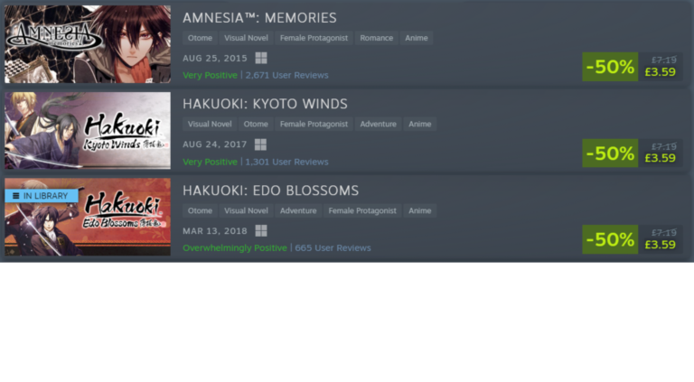 otomeoverload steam sale may