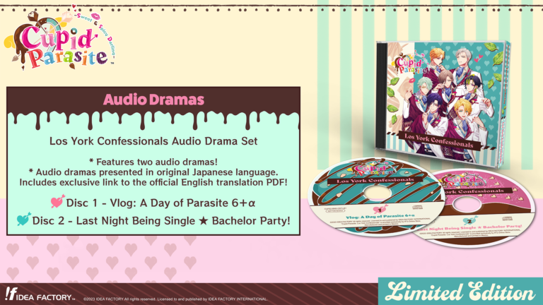 Cupid Parasite Sweet and Spicy Darling Limited Edition Audio Drama